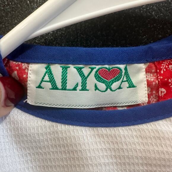 Vintage Alyssa Red/White/Blue Dress, EUC, Sz 5Y. (5A) - Picture 5 of 7